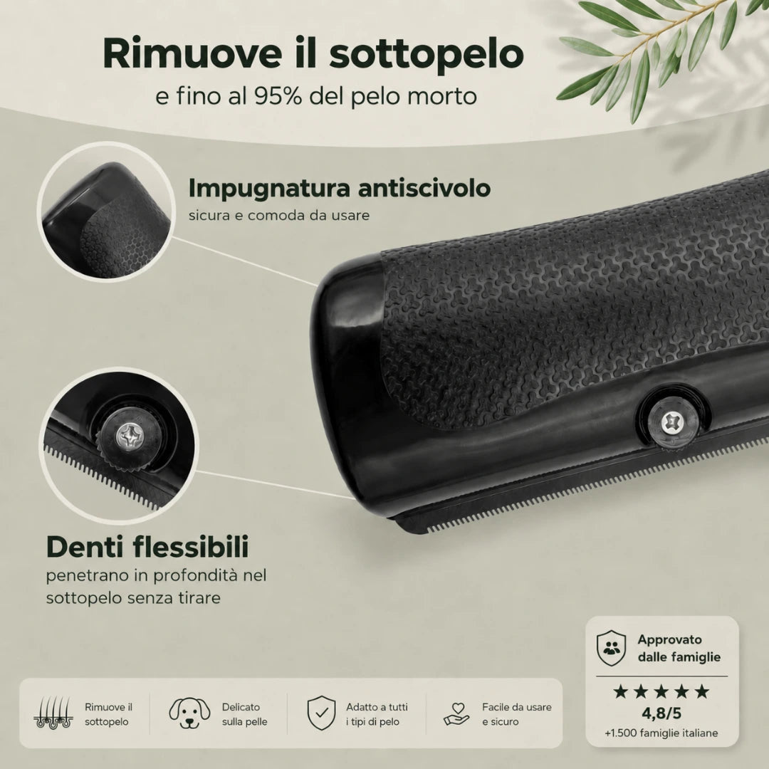 Spazzola Pro per Cani