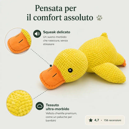 Anatra — Peluche Anti-Stress per Cani