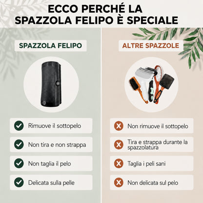 Spazzola Pro per Cani — Anti-Sottopelo